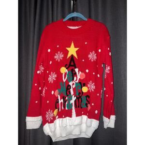 Ugly Christmas Sweater Xmas Size Medium